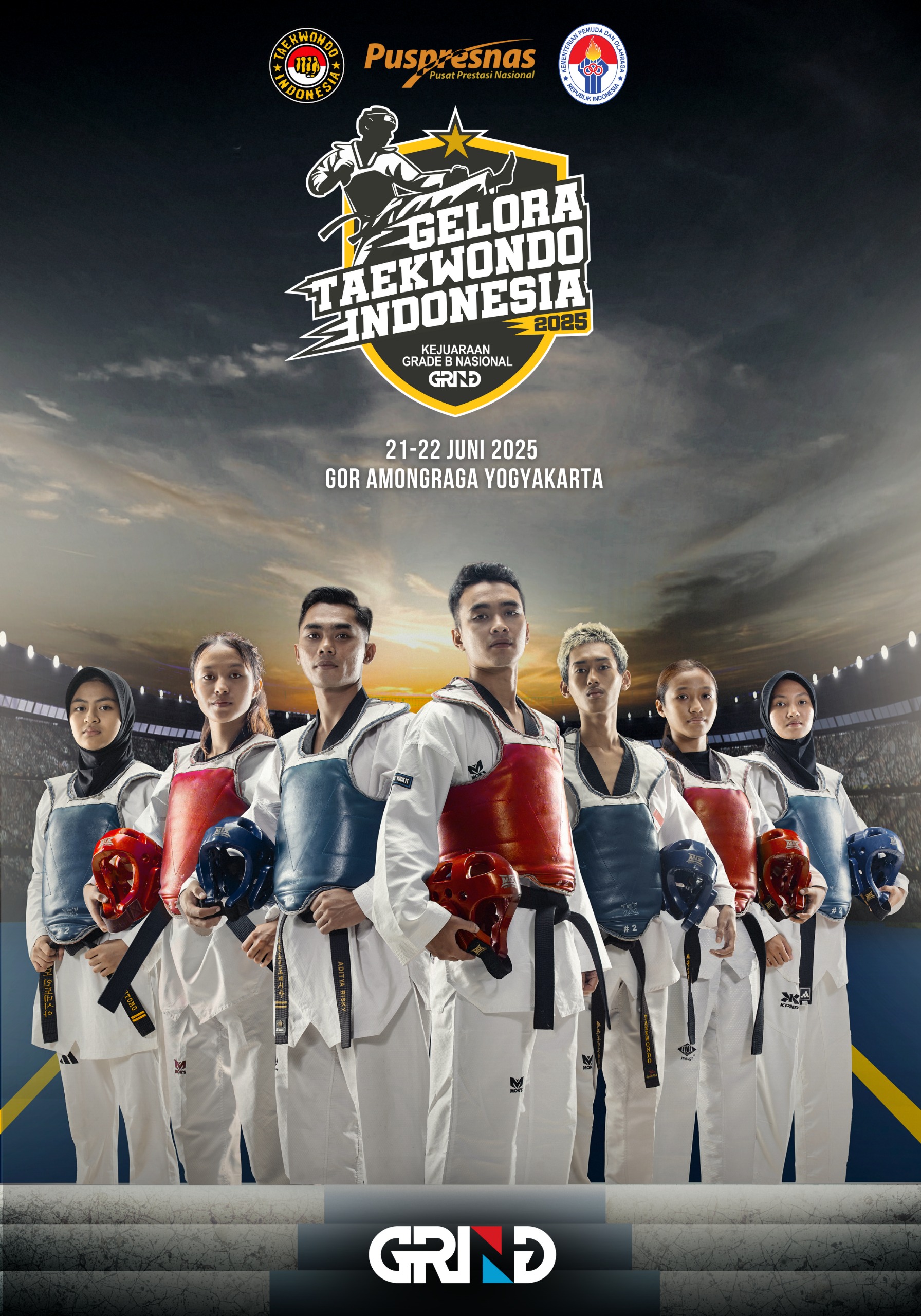 Panggung Juara Taekwondo Indonesia SATRIA TRAINING CAMP